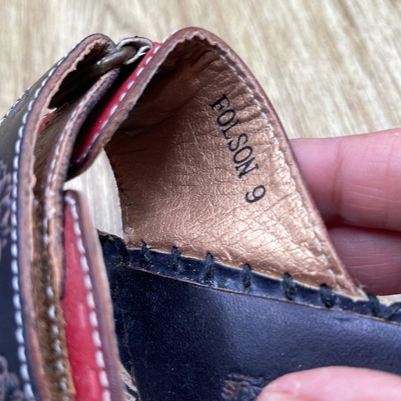 ELITE by Corey’s Folson Embossed Wedge Sandal - 9 (US) - Picture 6 of 8